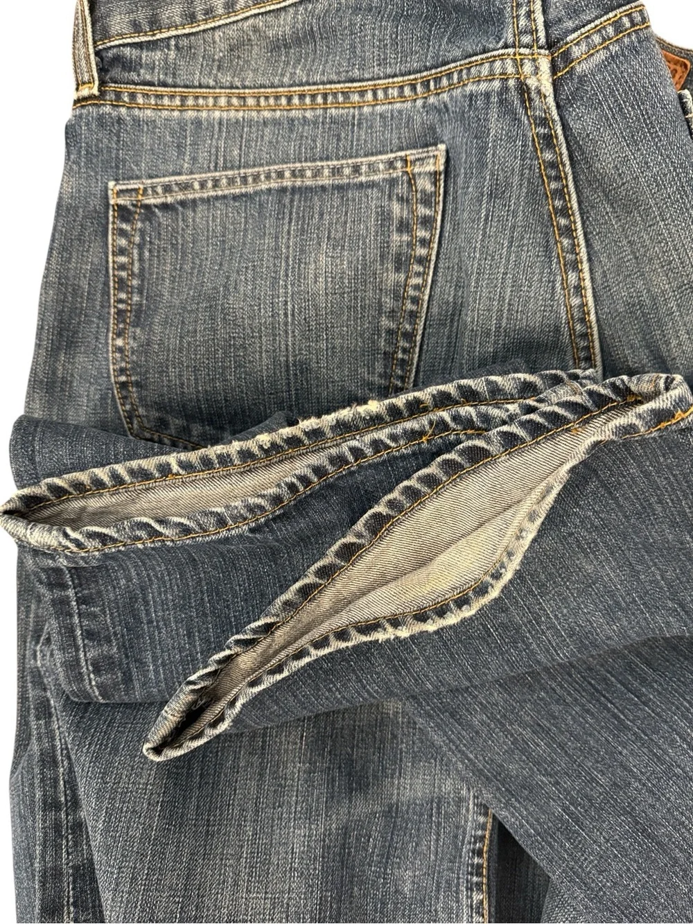 Vintage Y2K Banana Republic 078 Straight Leg Jeans 35x34 Fits 35x33 2004